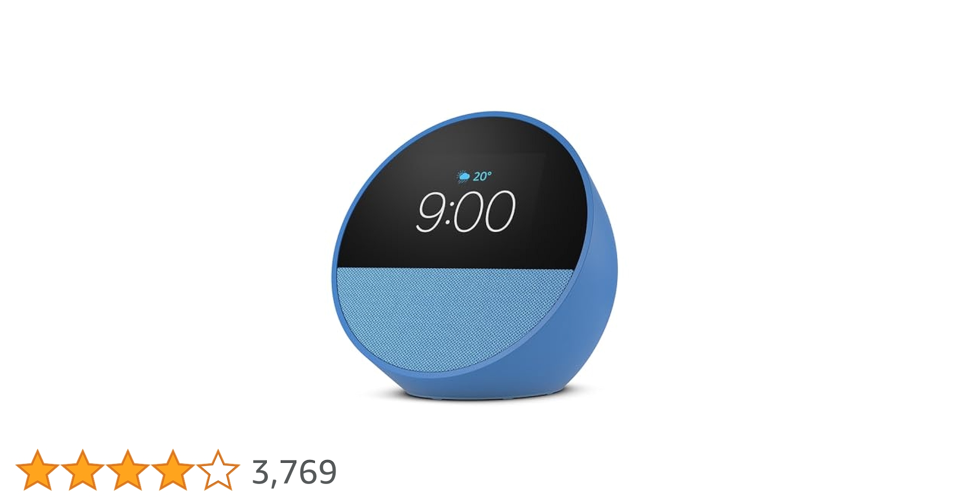 Amazon | Echo Spot（2024年発売）- スマートアラームクロック